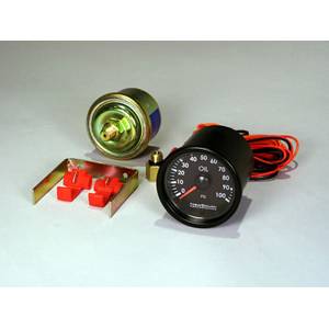 INDIGO 100psi OIL PRESSURE GAUGE w/ INSTALL KIT