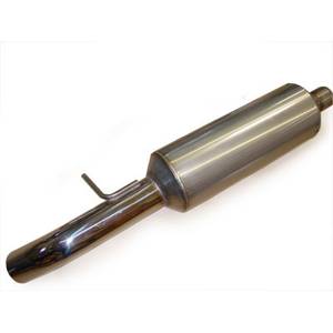 2.5" STAINLESS STEEL Coast Muffler for Jetta 4 1.8T & VR6 Turndown Tip