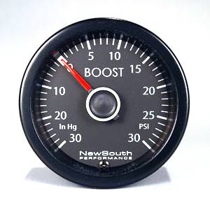 MK6 White 30PSI Boost Gauge (also B6 Passat)