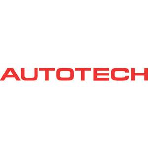 Autotech - AUTOTECH DIE-CUT DECAL LOGO STICKER 1/2x6" RED