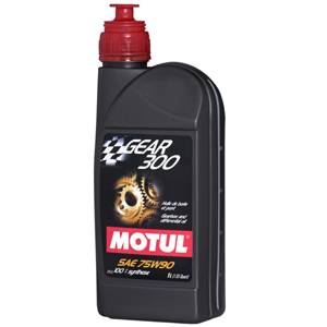 MOTUL GEAR 300 75W90 SYNTHETIC GEAR OIL, 1 LITER #105777