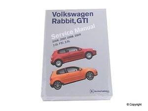 SERVICE MANUAL MK5 2006-2009 2.0T FSI & 2.5L GTI RABBIT