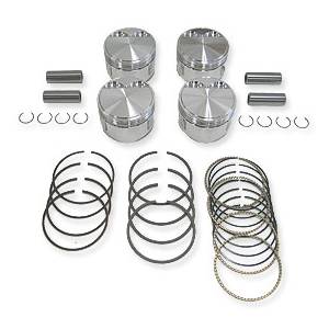 Autotech/JE Forged Piston Set, 83.5mm Bore, 10.5:1 CR, 2.1L 8V (3A) **SPECIAL ORDER**