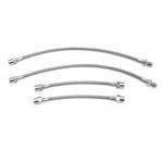 Autotech - Autotech Stainless Braided Brake Lines - 4 line set-Fox Sedan - Image 2