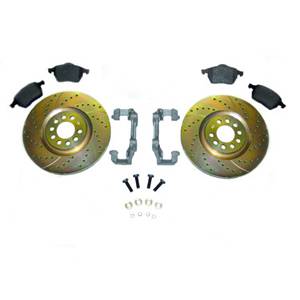 312mm Front Brake Conversion MK3 VR6 1996-99 w/ OEM Rotors