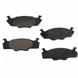 Op Parts Semi Metallic Brake Pads, 239mm VENTED 80-84